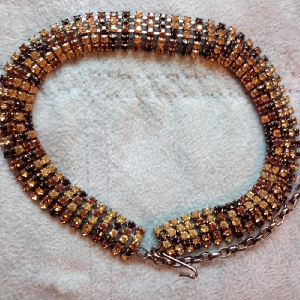 Grand Tri-color Gem Necklace